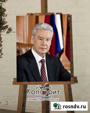 Портрет на холсте 40х50 Собянин С. С Уфа - изображение 1