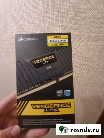 Оперативная память ddr4 corsair 16 гб 3200 lpx Воронеж - изображение 1