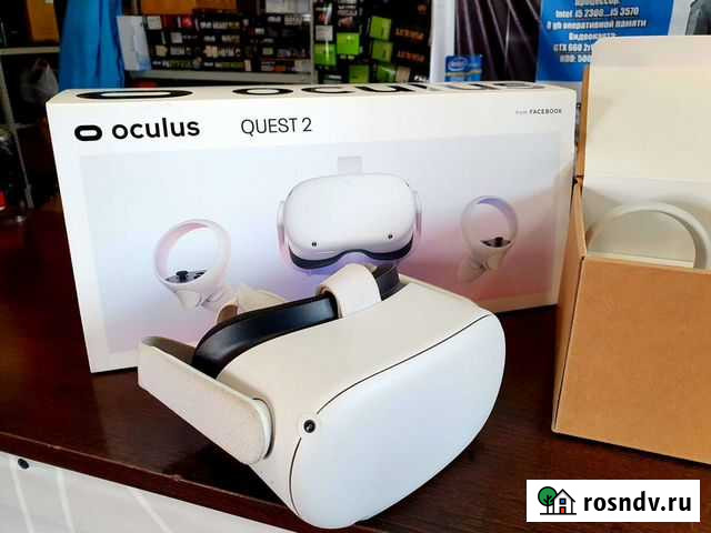 VR Очки Oculus quest 2 (играй без компьютера) Хабаровск - изображение 1