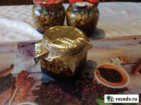 Мед с орехами Казань