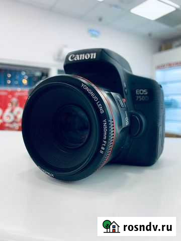 Фотоаппарат, Canon EOS 750D Kit Ростов-на-Дону - изображение 1