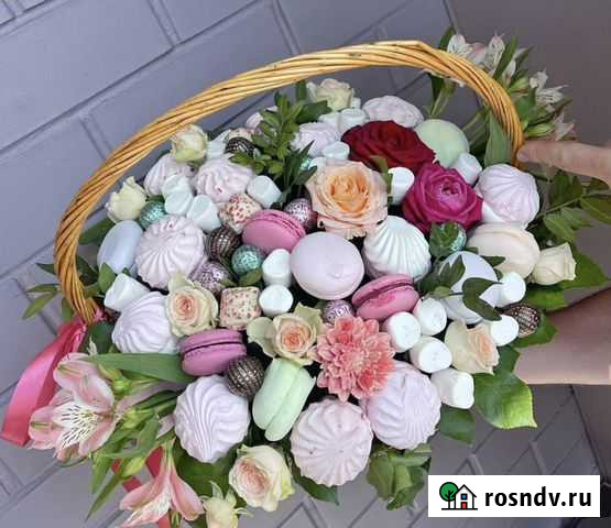 Букет,коробка сладостей,коробка цветов Нижний Новгород - изображение 1