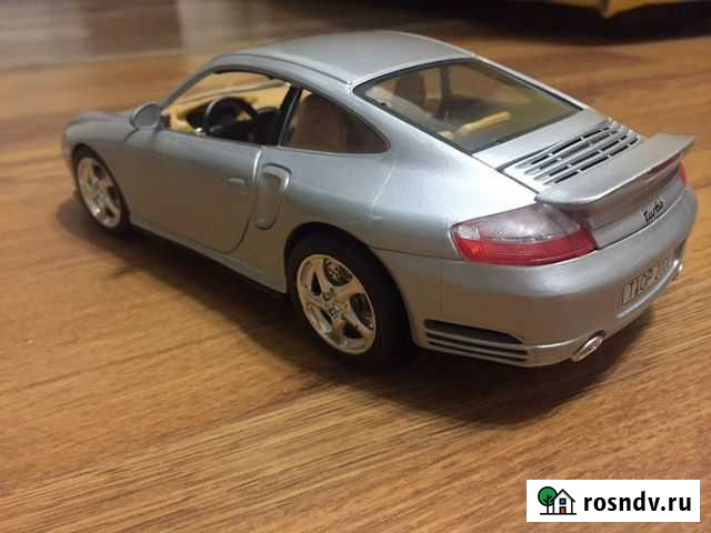 Porsche 996 turbo (1999) 1/18 Италия Тюмень - изображение 1