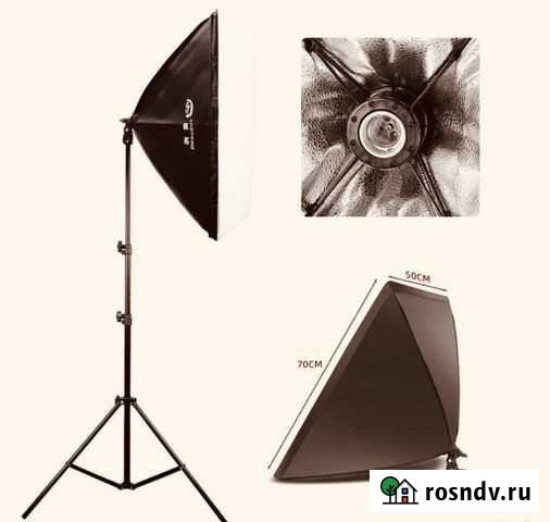 Софтбокс для студийной сьемки под лампу e27 Казань - изображение 1