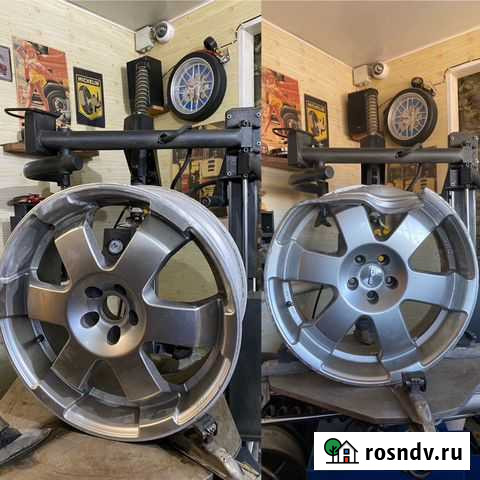 Правка литых и штампованных дисков (шиномонтаж) Астрахань - изображение 1