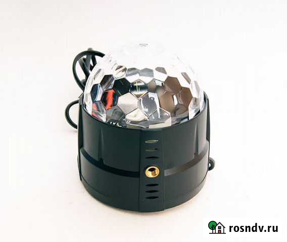 MM001 Светодиодный эффект «диско-шар» мини, 3х1Вт Казань - изображение 1