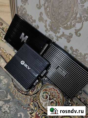 Усилители 3 штуки momo и ACV Махачкала - изображение 1