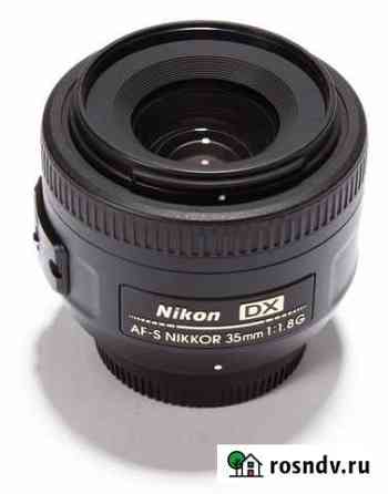 Объектив Nikon AF-S DX Nikkor 35mm f/1.8G Тольятти