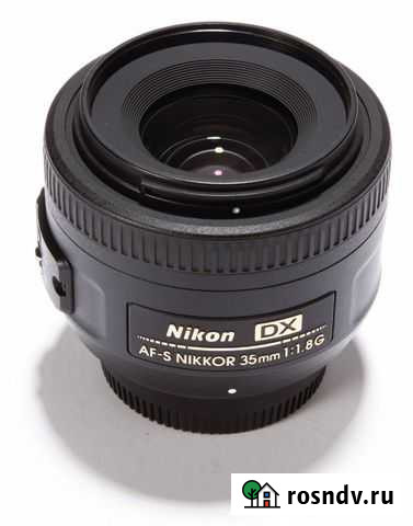 Объектив Nikon AF-S DX Nikkor 35mm f/1.8G Тольятти - изображение 1
