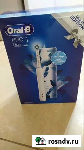 Эл.Зубная Щетка Oral-B Pro750 + Дорожный Футляр Тула - изображение 1