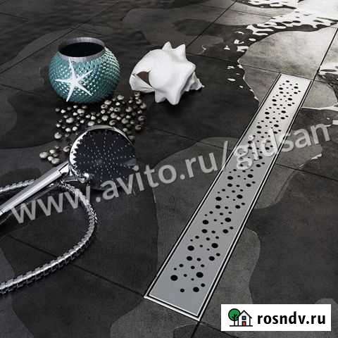 Душевой трап(лоток) MCH Drops 550 мм Уфа - изображение 1