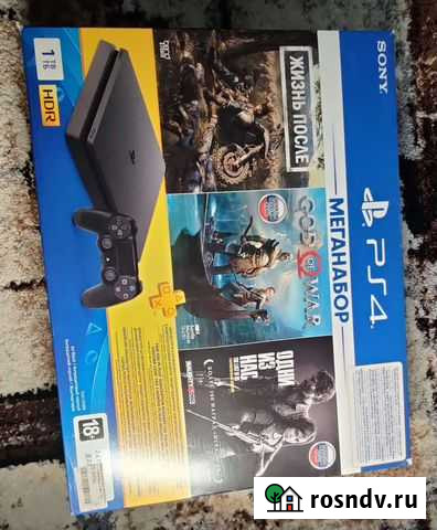 Sony PS4 slim 1tb Южно-Сахалинск - изображение 1
