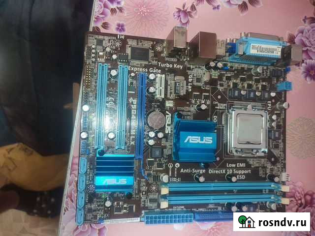 Материнская плата с процессором 775 Тамбов - изображение 1