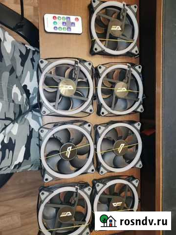 RGB вентиляторы с контроллером режимов Москва - изображение 1