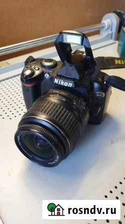 Nikon D40 kit (DX 18-55mm 1:3.5-5.6) Липецк - изображение 1