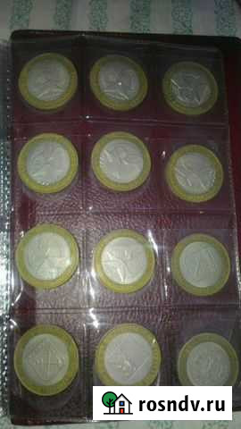 38 монет 10р биметалл Астрахань - изображение 1