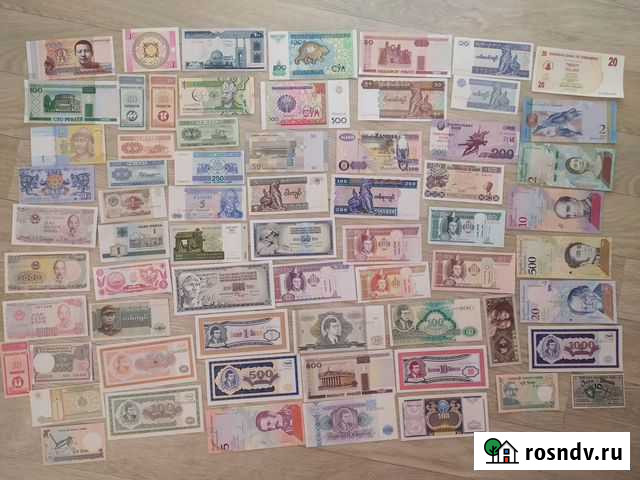 Банкноты новые для подарка 66 шт Новосибирск - изображение 1