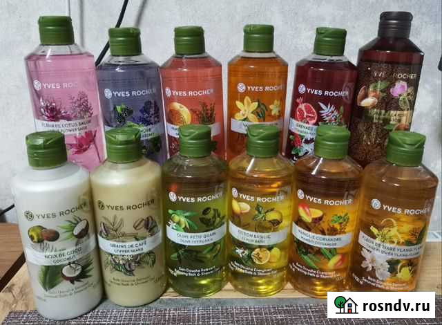 Ив Роше гели д/душа, молочко д/тела, жидкое мыло Ярославль - изображение 1