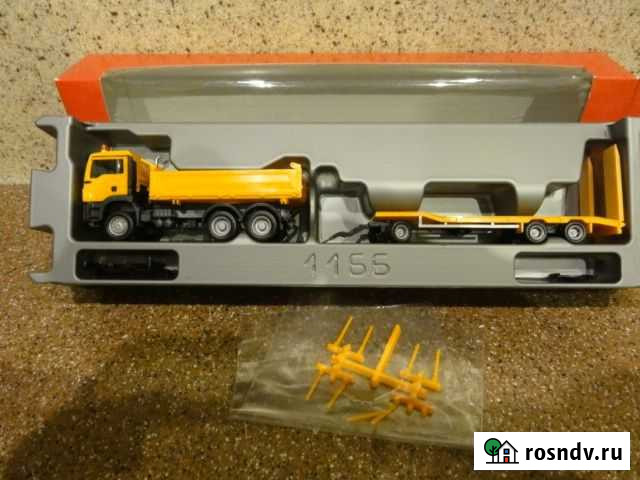 Самосвал Ман с прицепом, 1:87, Херпа Нижний Новгород - изображение 1