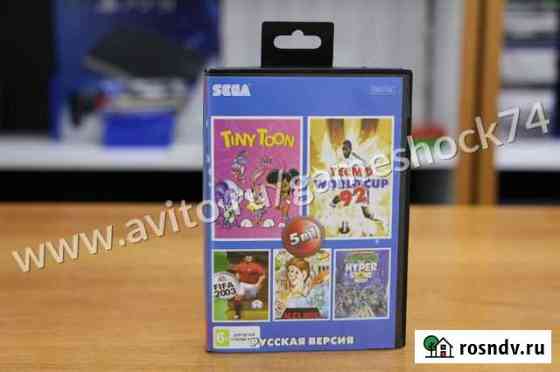 Картридж Sega SK-5002 5в1 (Tiny Toon, Alex Kidd) Челябинск
