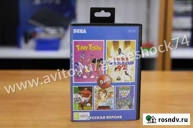 Картридж Sega SK-5002 5в1 (Tiny Toon, Alex Kidd) Челябинск - изображение 1