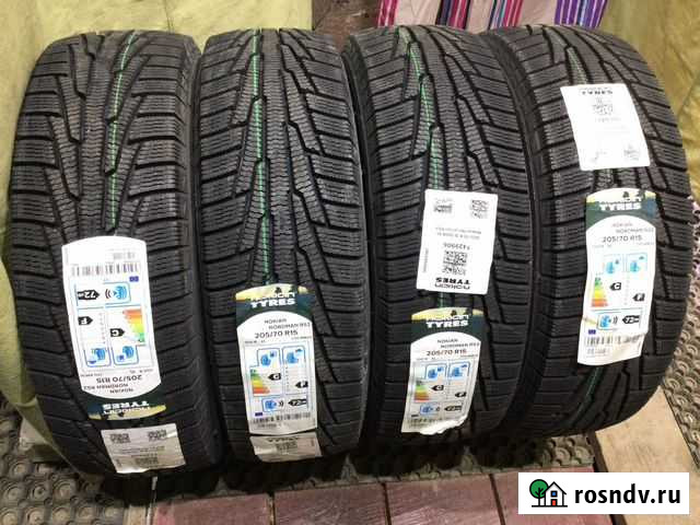 Нокиан 205/70/15 новые Курск - изображение 1