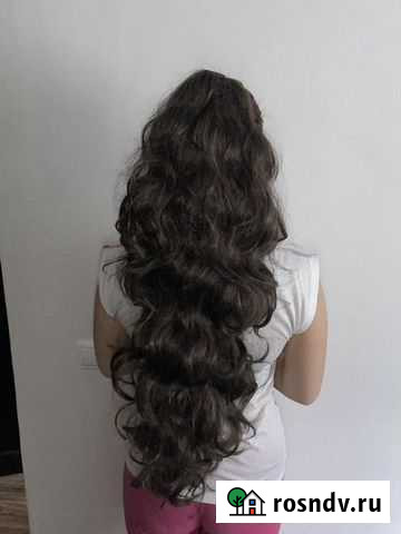 Волосы на заколках,шиньон,хвост Прокопьевск - изображение 1