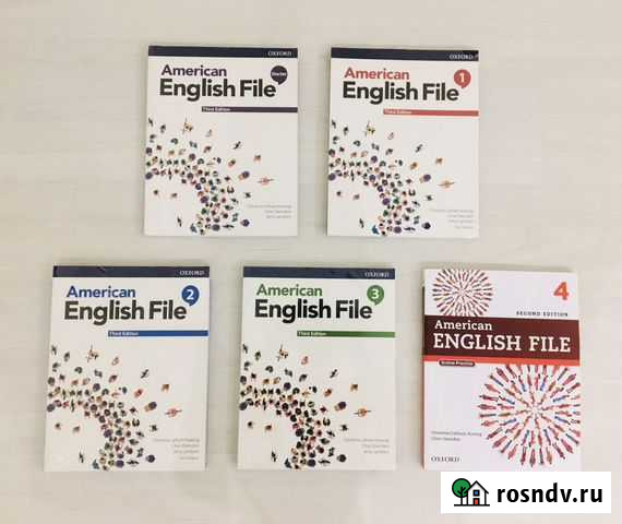 American English File, Starter, 1,2,3,4, 2 и 3 изд Энгельс - изображение 1