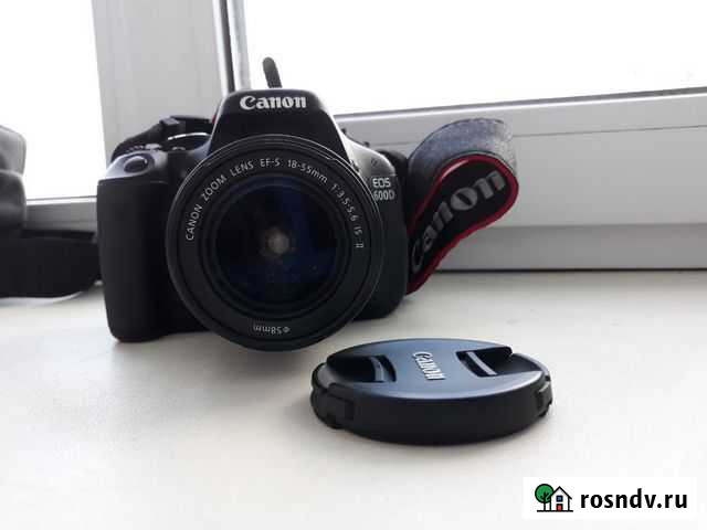 Зеркальный фотоаппарат Canon EOS 600D Kit18-55 Южноуральск - изображение 1
