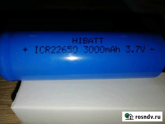Аккумулятор литиевый 22650 Самара - изображение 1
