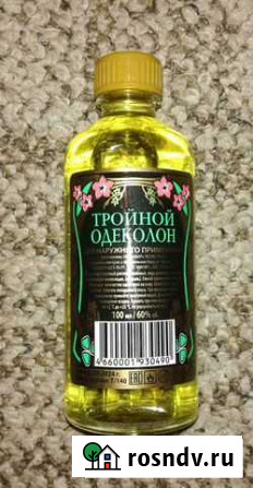 Тройной одеколон 100 мл Тамбов - изображение 1