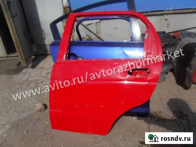 Дверь задняя левая Daewoo Matiz Стерлитамак - изображение 1