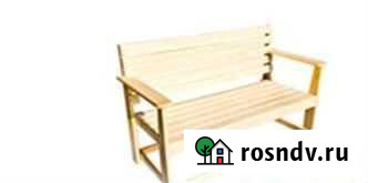 Скамья с подлокотником 1,6м Челябинск - изображение 1