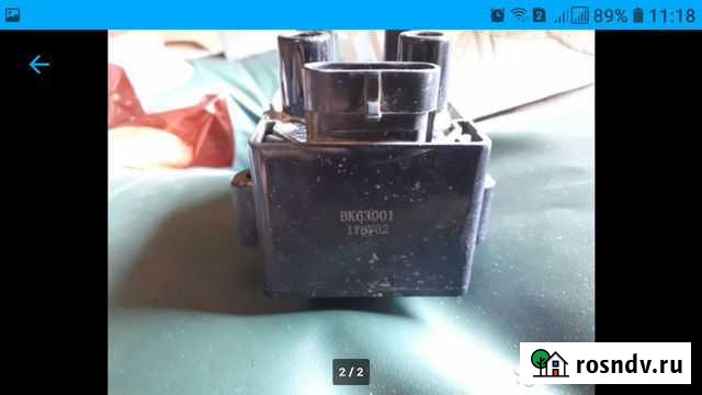 Катушка зажигания Рено логан 1.6 Ахтубинск - изображение 1