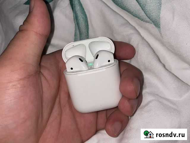 Airpods 2 оригинал с чеком Калининград - изображение 1