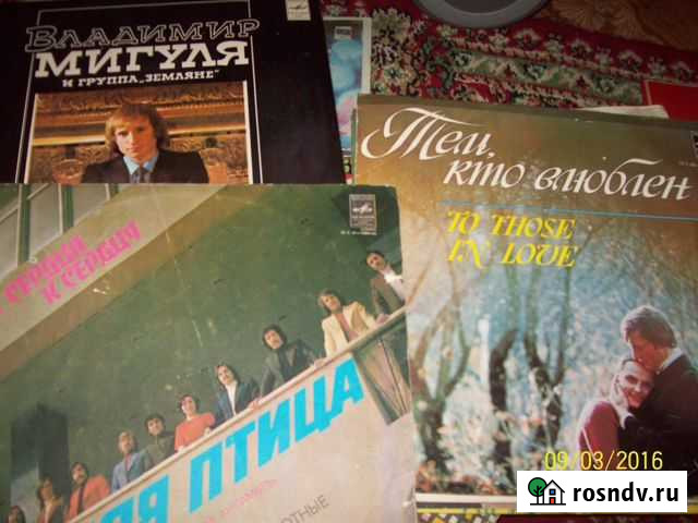 Виниловые пластинки из СССР Железногорск - изображение 1