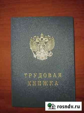 Трудовая книжка новая Бугульма