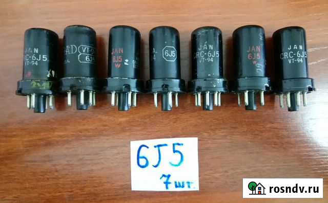 Радиолампы 6J5 Барнаул - изображение 1
