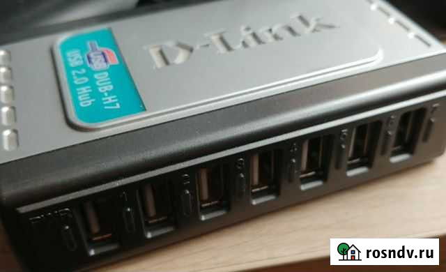 USB хаб D-Link (DUB-H7) Каргополь - изображение 1