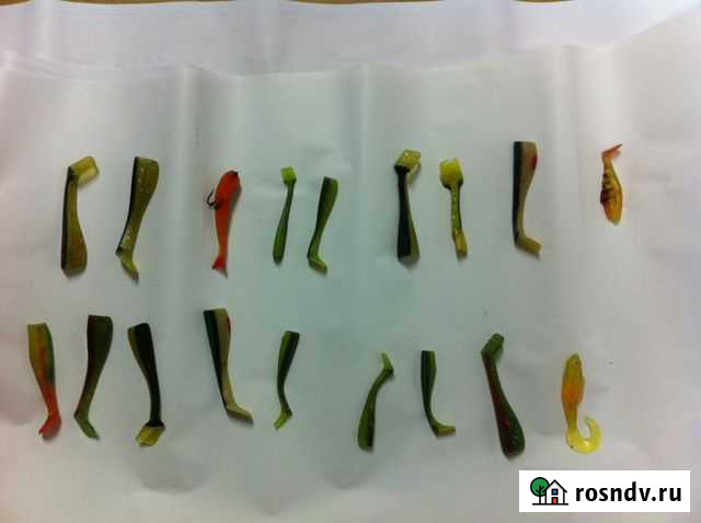 Твистер. Виброхвост. Риперы. Резина. Силикон. Рыба Раменское - изображение 1