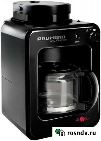 Кофеварка Redmond Новая RCM-M1505S-E, капельная, ч Тюмень - изображение 1