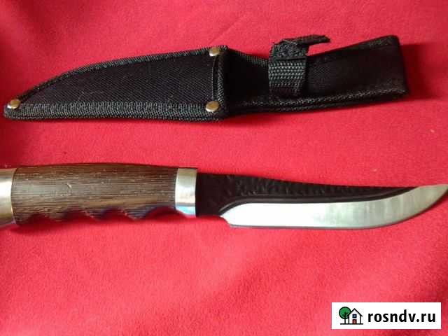 Нож охотничий Волк, сталь 65/13, ножны,новый Белгород - изображение 1