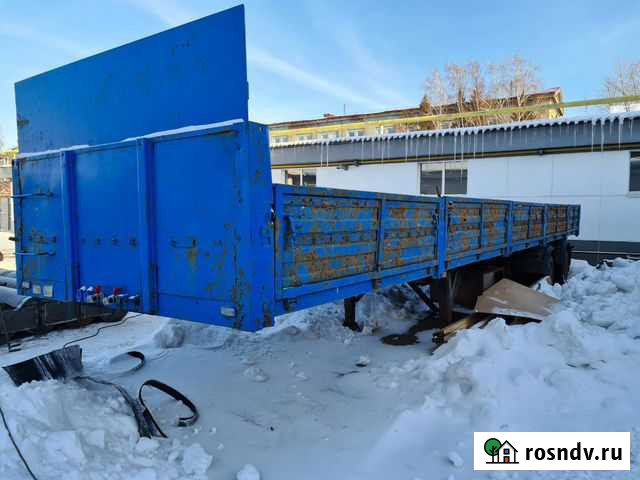 Полуприцеп бортовой СЗАП 93271, 2014 Новосибирск - изображение 1
