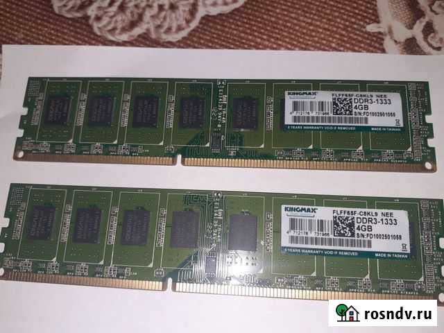 DDR3 по 4гб Дагестанские Огни - изображение 1
