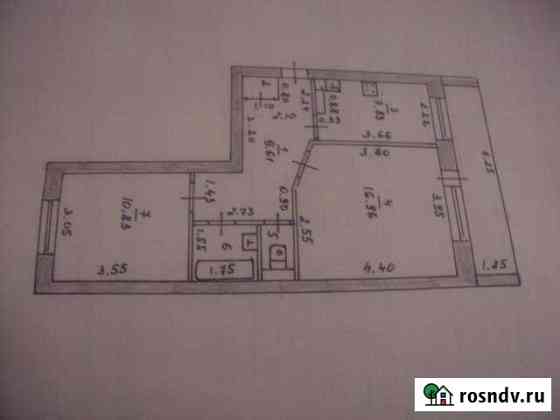 2-комнатная квартира, 50 м², 1/3 эт. на продажу в Шилово Шилово