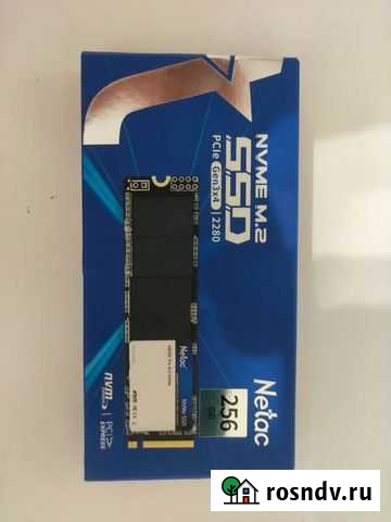 Ssd диск m2 netac 256GB новый Москва - изображение 1