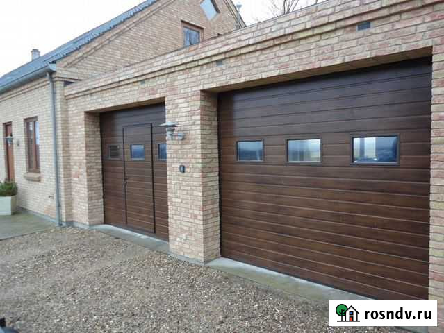 Секционные ворота для проема 2700х2100 с торсионом Омск - изображение 1