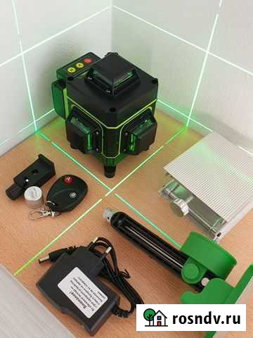 Профессиональный лазерный уровень 4D 16 линий 360 Долгопрудный - изображение 1