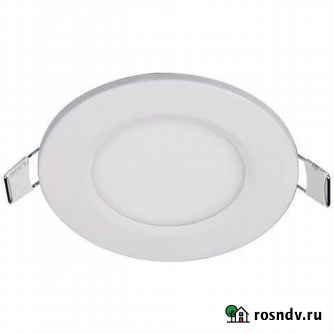 Светильник точечный светодиодный 6Вт 4000K d120 мм Новомосковск - изображение 1