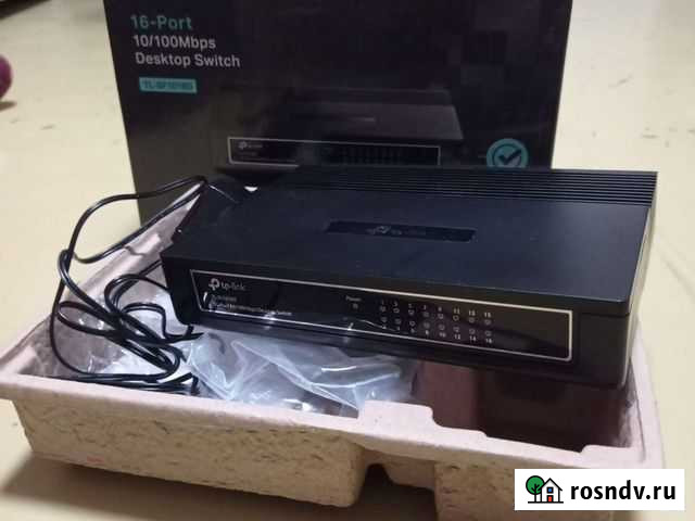 Коммутатор tp-link 16 port Тихвин - изображение 1